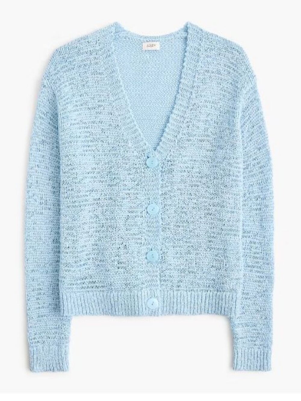 J. Crew Tape Yarn Cardigan Sweater